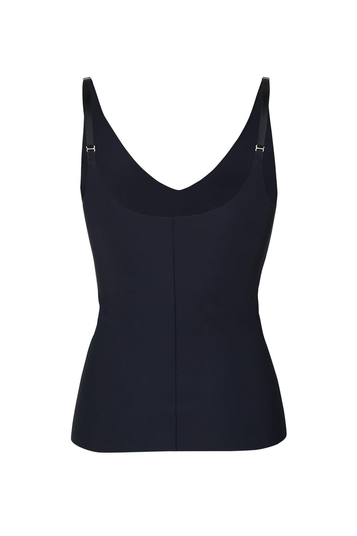 CAMISETA INVISIBLE ELLIPSE MOLDEA LA FIGURA NEGRO LLENA DE ALMA