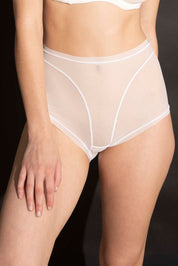 PANTY ALTO ELLIPSE EN TUL INVISIBLE ULTRA COMODO ALMA LIMPIA CRUDO