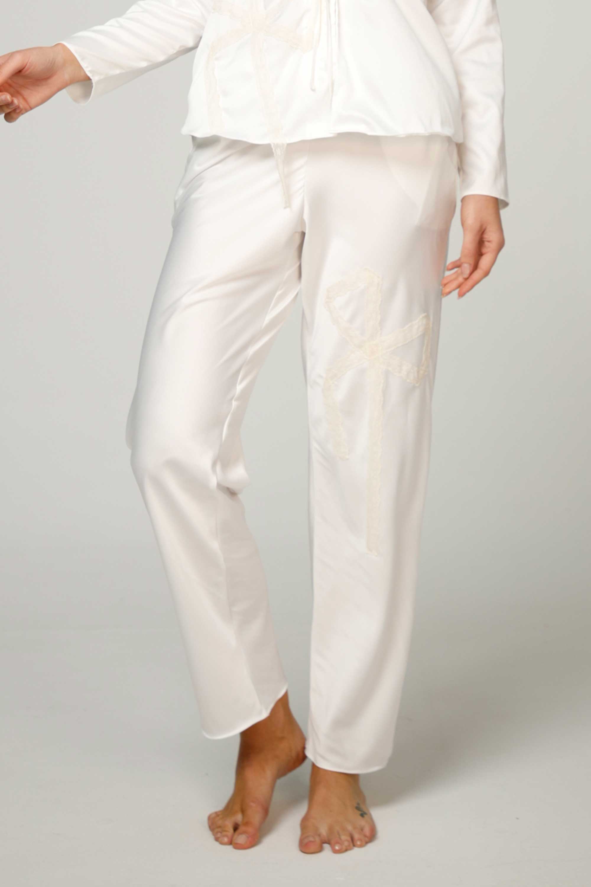 PANTALON ELLIPSE VOLVER CRUDO