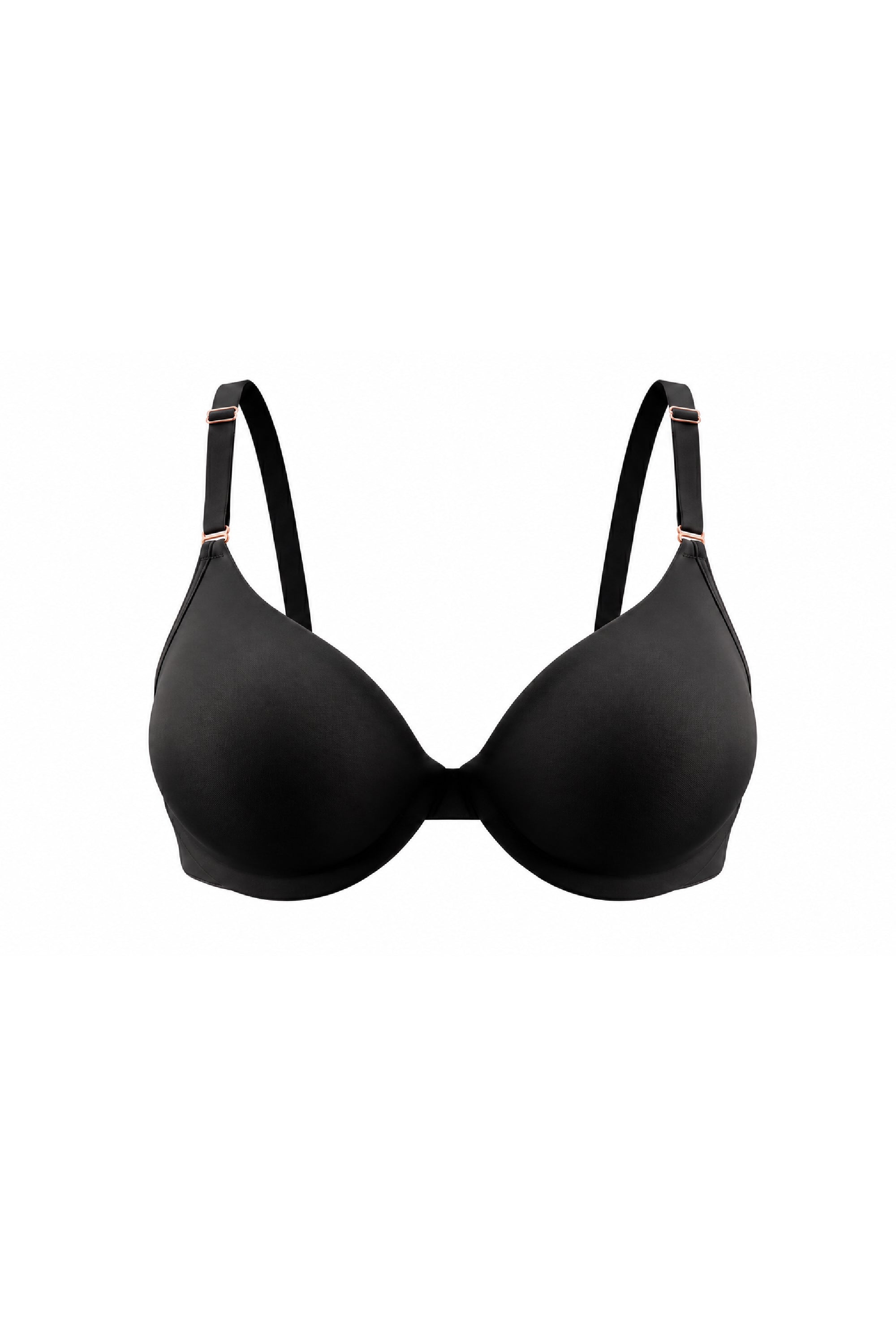 BRASIER ELLIPSE CON ARO INVISIBLE GLOWY & SILKY NEGRO