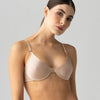 BRASIER ELLIPSE CON ARO INVISIBLE GLOWY & SILKY PIEL