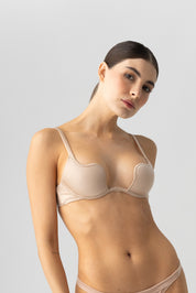 BRASIER ELLIPSE COPA Y ARO GLOWY & SILKY PIEL
