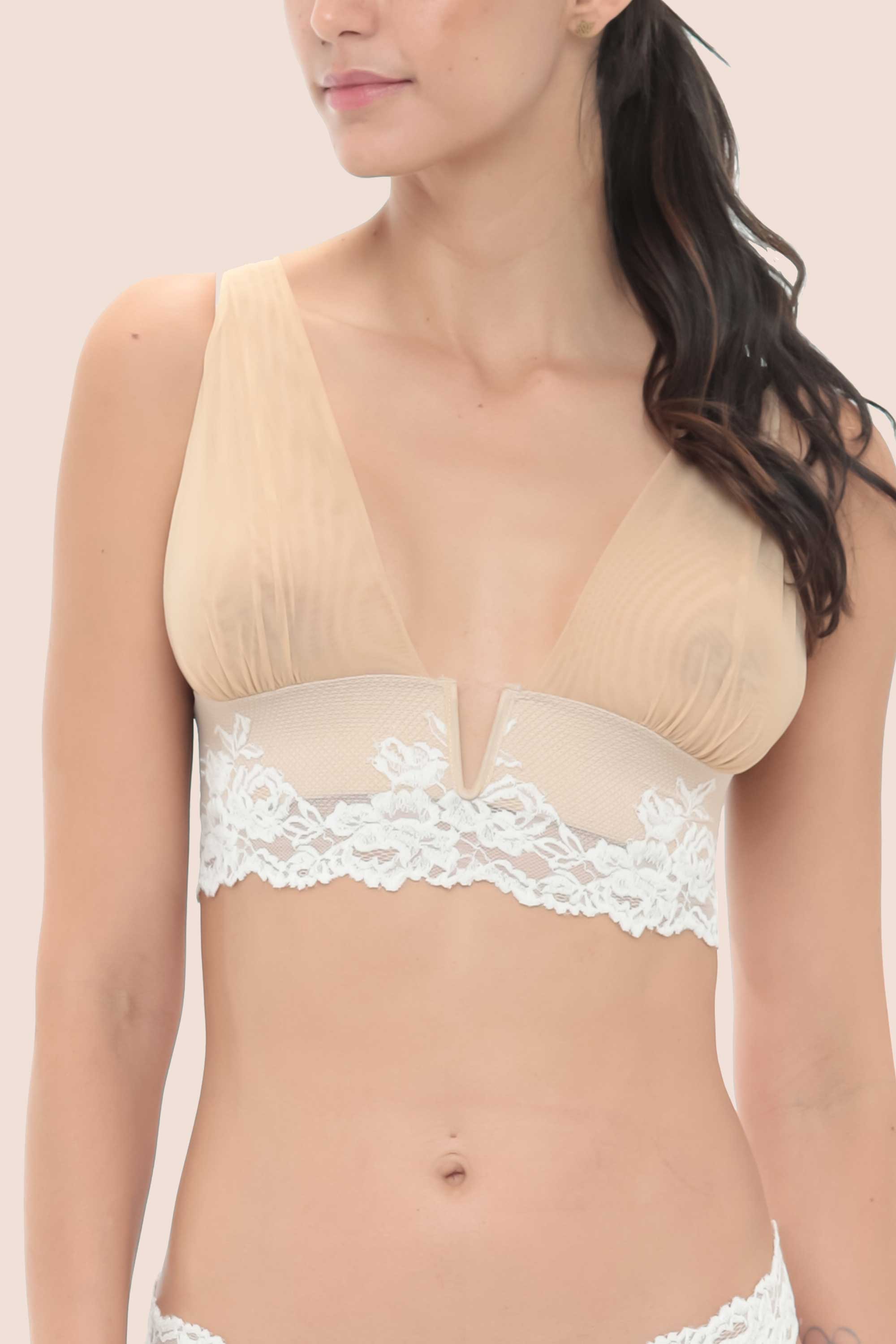 BRALETTE ELLIPSE ROMÁNTICO SIN ARO CONEXIÓN NATURALEZA PIEL