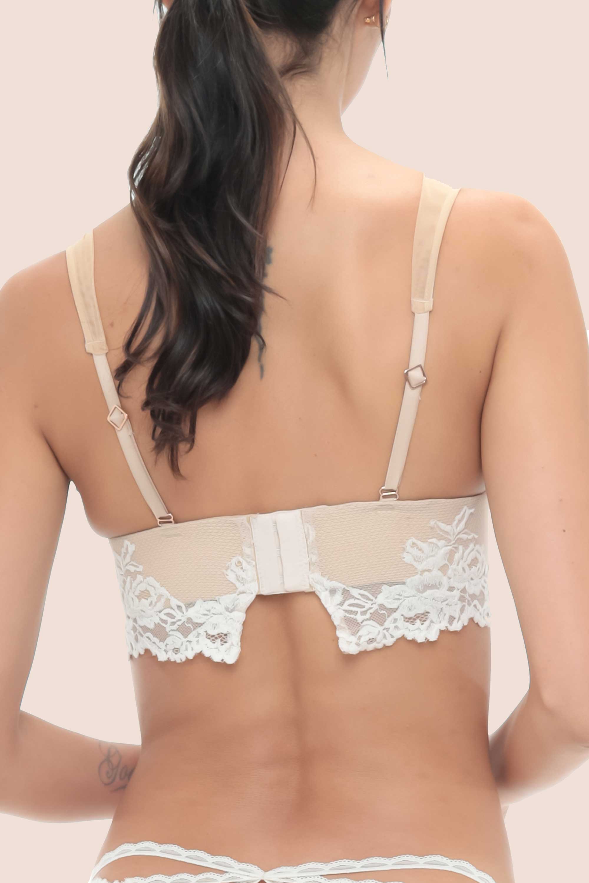 BRALETTE ELLIPSE ROMÁNTICO SIN ARO CONEXIÓN NATURALEZA PIEL