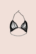 BRALETTE ELLIPSE SUPER SEXY CANUTILLOS CONEXIÓN INTERIOR NEGRO