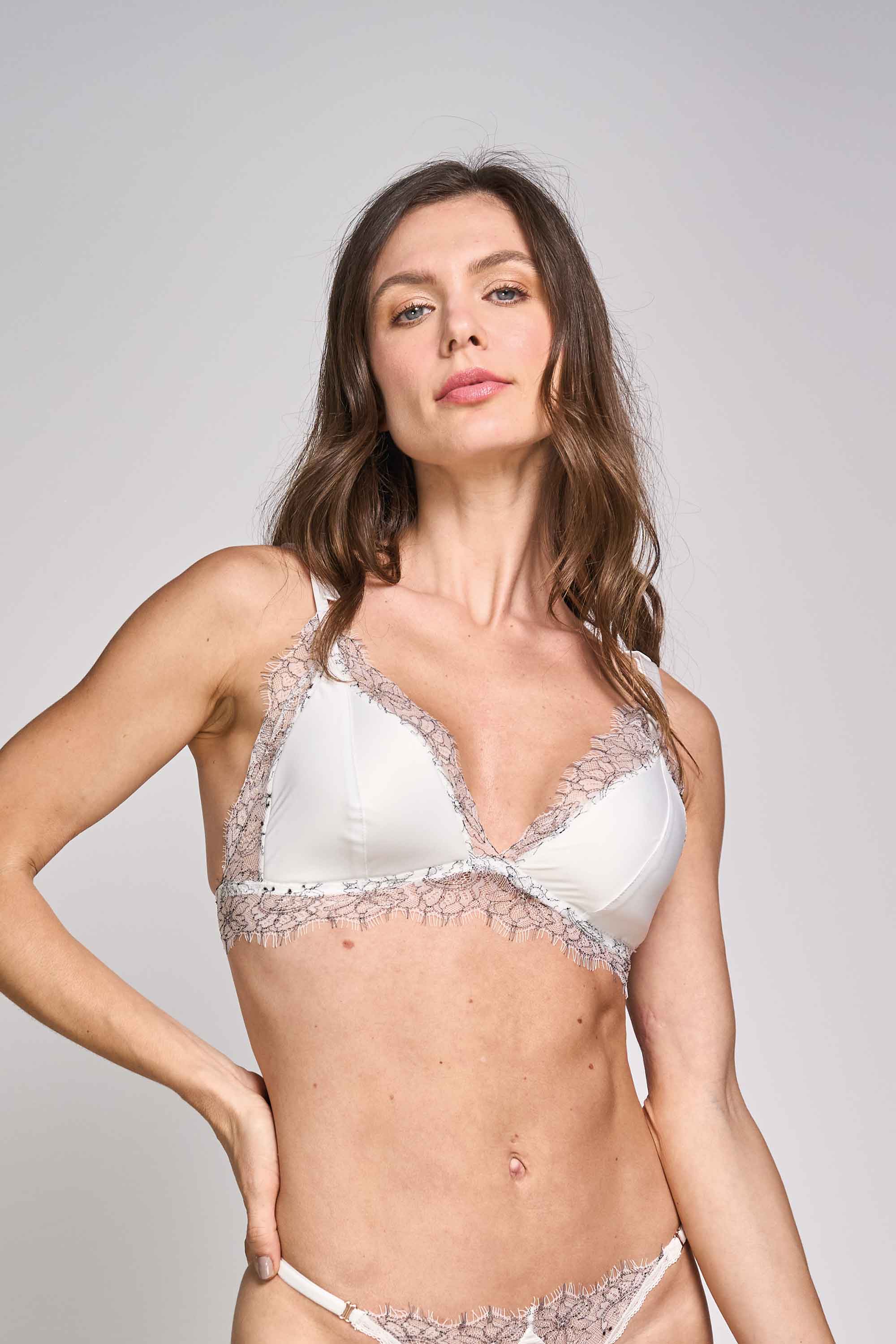 BRALETTE ELLIPSE SIN ARO TOTAL COMODIDAD CRUDO