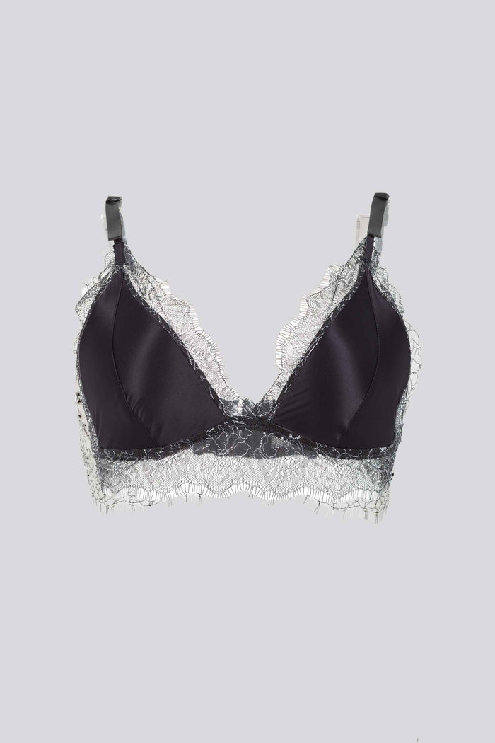 BRALETTE ELLIPSE SIN ARO TOTAL COMODIDAD NEGRO