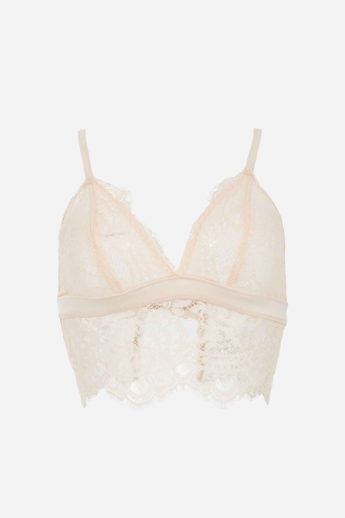 BRALETTE SIN ARO SEXY ELLIPSE PERLA