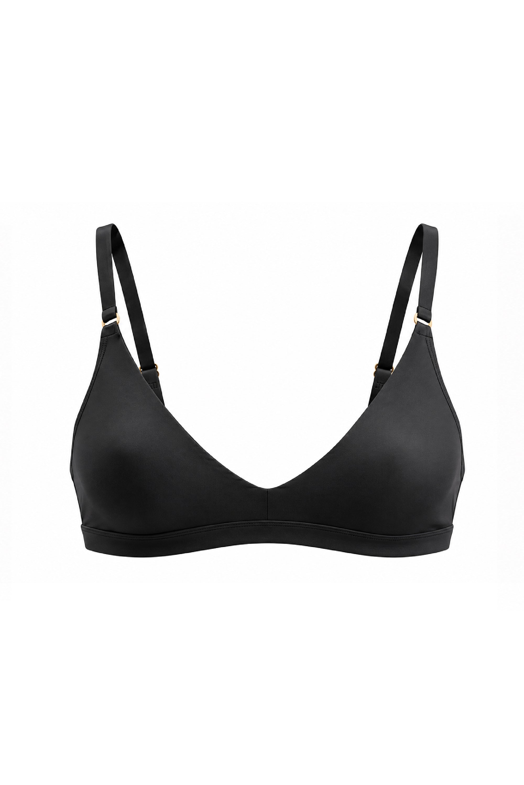 BRALETTE ELLIPSE INVISIBLE GLOWY & SILKY NEGRO