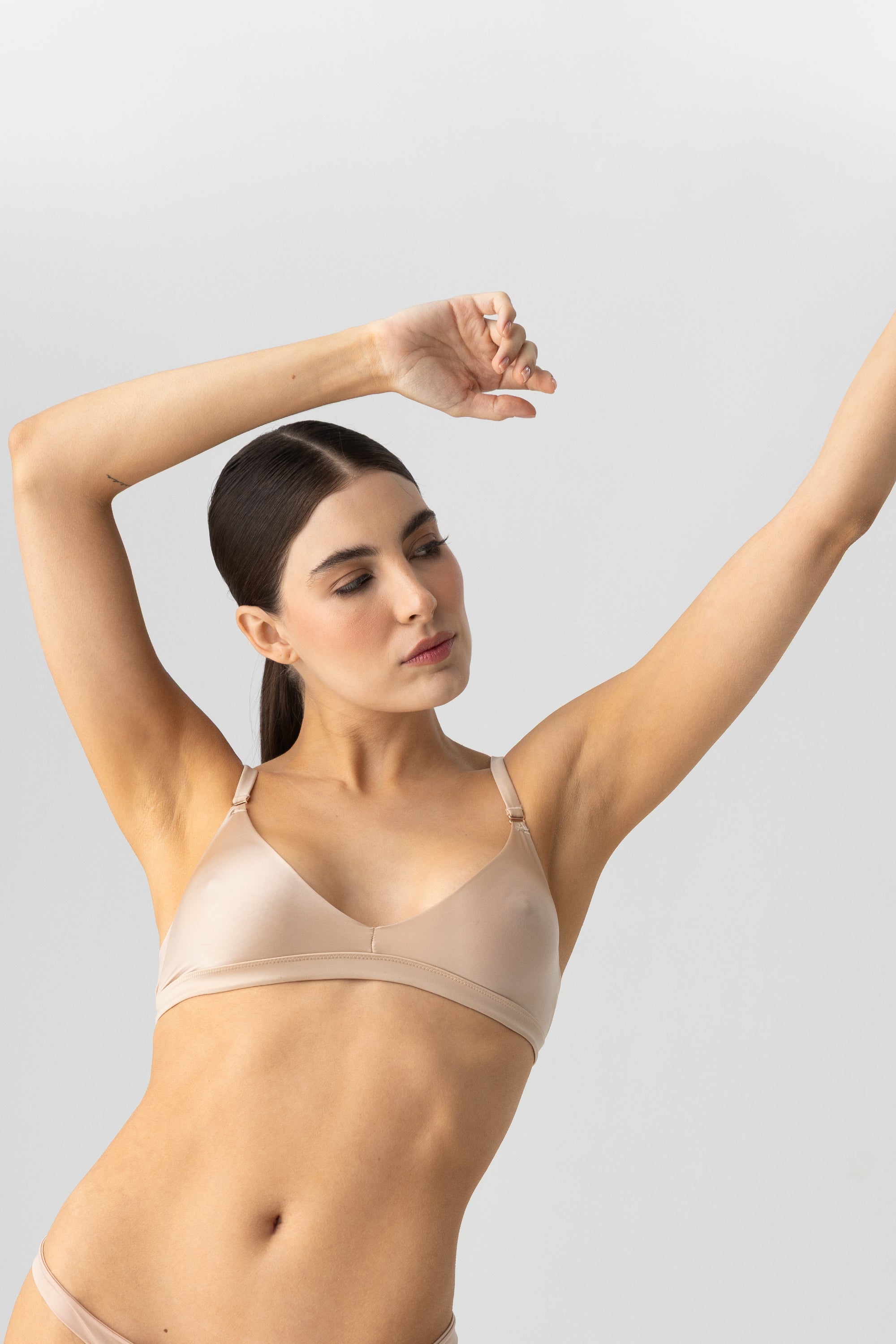 BRALETTE ELLIPSE INVISIBLE GLOWY & SILKY PIEL