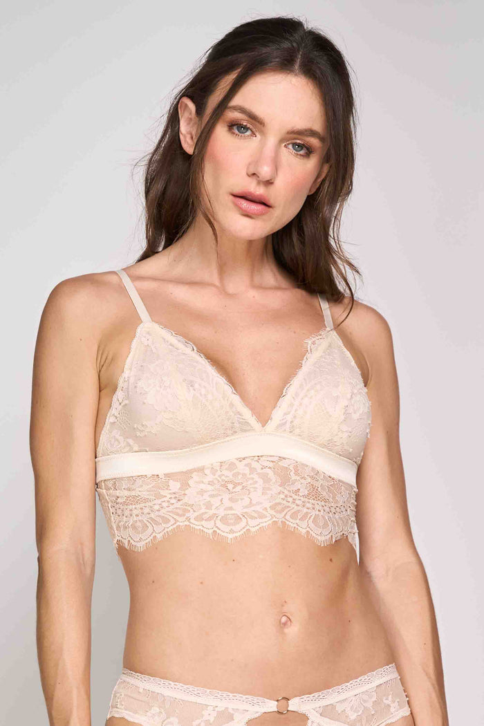 BRALETTE SIN ARO SEXY ELLIPSE PERLA