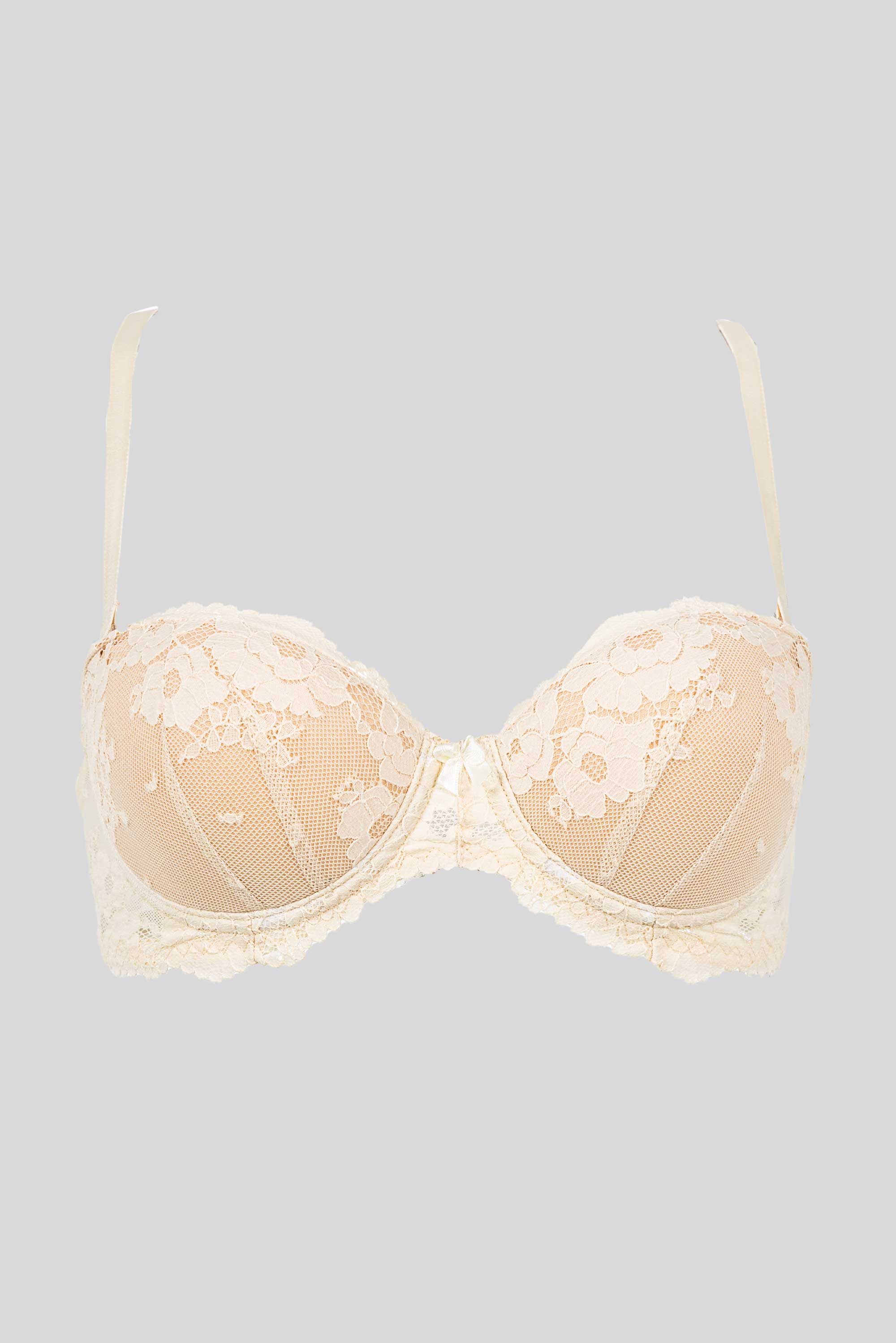 STRAPLESS ELLIPSE VOLVER MARFIL