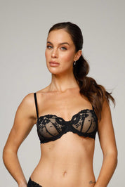STRAPLESS ELLIPSE VOLVER NEGRO