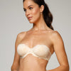 STRAPLESS ELLIPSE VOLVER MARFIL