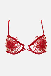 BRASIER CON ARO ELLIPSE ROJO