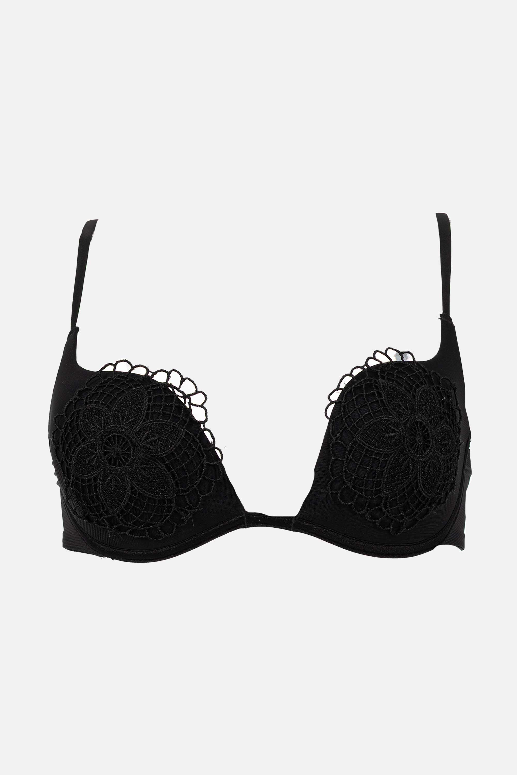 BRASIER CON COPA Y ARO ELLIPSE NEGRO