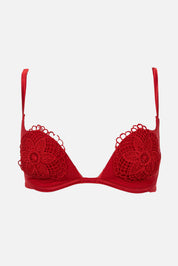 BRASIER CON COPA Y ARO ELLIPSE ROJO