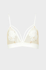 BRALETTE ELLIPSE SEXY CON TIRAS AL FRENTE DELUXE CRUDO