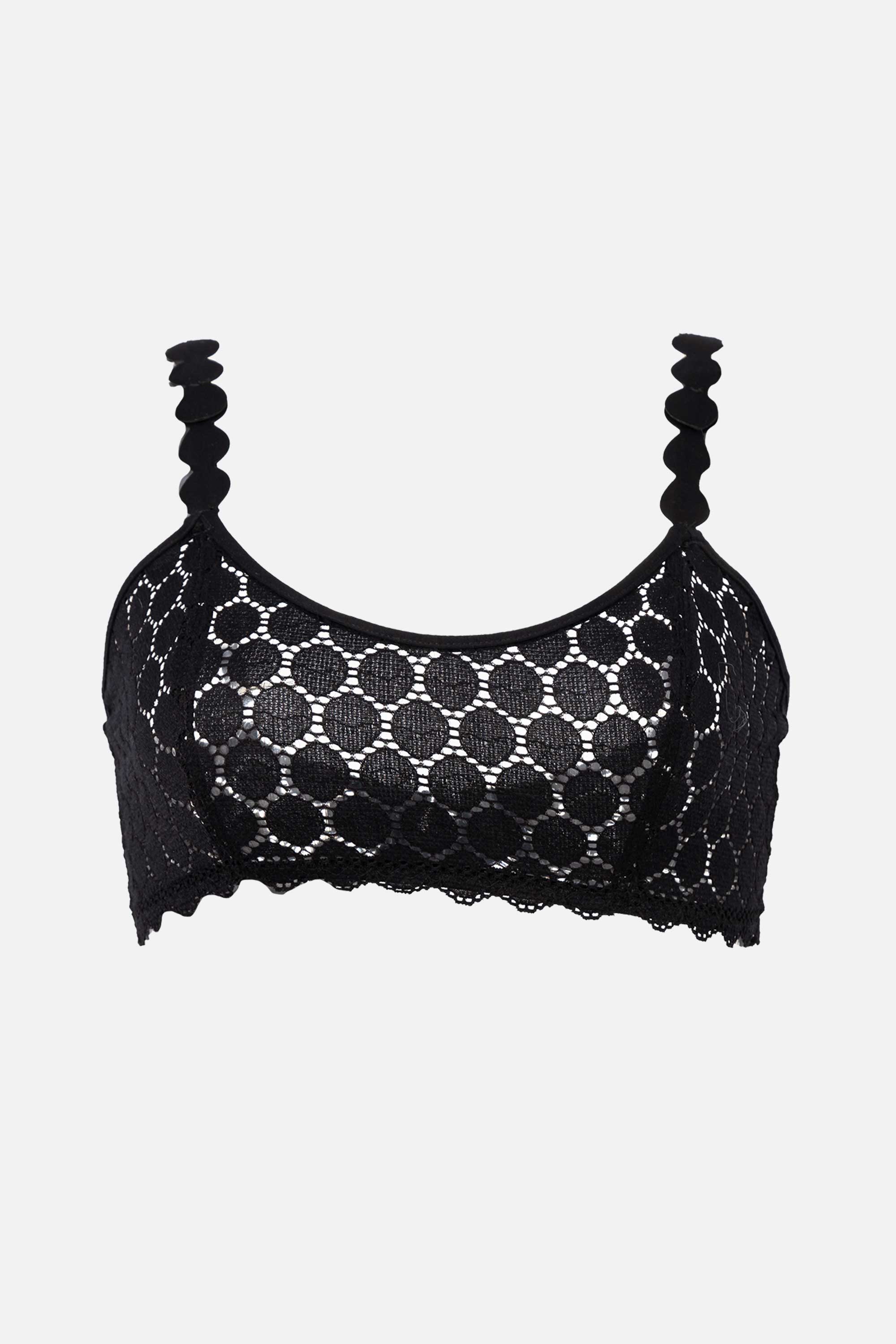 BRALETTE ELLIPSE CONTINUIDAD NEGRO