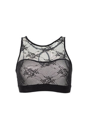 TOP HALTER ELLIPSE NEW CLASSICS NEGRO