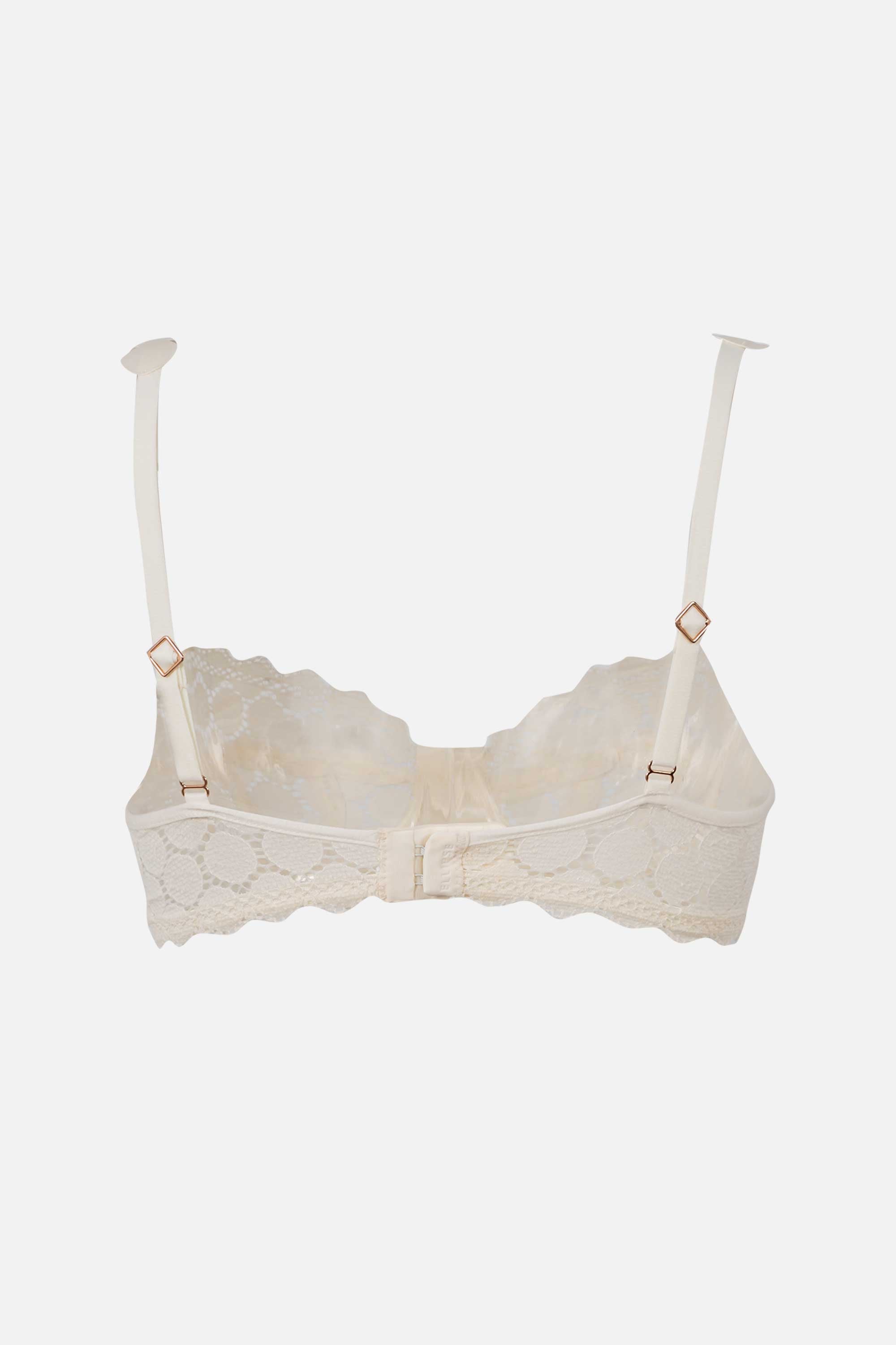 BRASIER CON ARO ELLIPSE CONTINUIDAD MARFIL