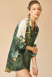 CAMISOLA ELLIPSE ROMÁNTICA CONEXIÓN INTERIOR ESTAMPADO