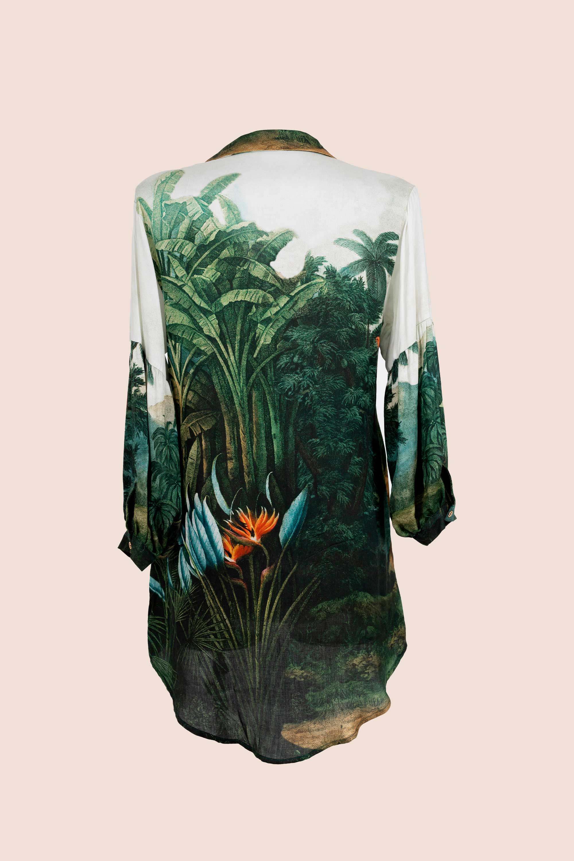 CAMISOLA ELLIPSE ROMÁNTICA CONEXIÓN INTERIOR ESTAMPADO