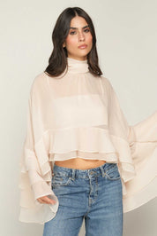 CAMISA FLUIDA ELLIPSE TRANSFORMACIÓN PERLA