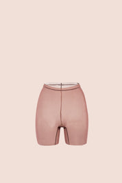 PANTY CICLISTA ELLIPSE EN TUL INVISIBLE ULTRA COMODO ALMA LIMPIA MARRON