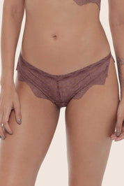 CULOTTE ELLIPSE EN ENCAJE SEXY TOTAL COMODIDAD BOREAL WHISKY ROSE