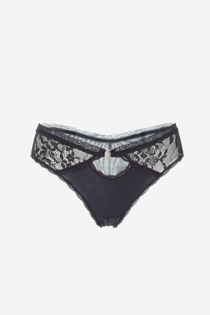 CULOTTE SEXY ELLIPSE NEGRO