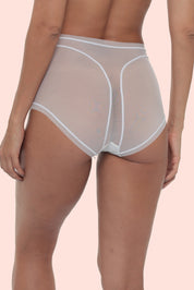 PANTY ALTO ELLIPSE EN TUL INVISIBLE ULTRA COMODO ALMA LIMPIA CRUDO