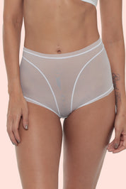 PANTY ALTO ELLIPSE EN TUL INVISIBLE ULTRA COMODO ALMA LIMPIA CRUDO