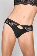 CULOTTE SEXY ELLIPSE NEGRO