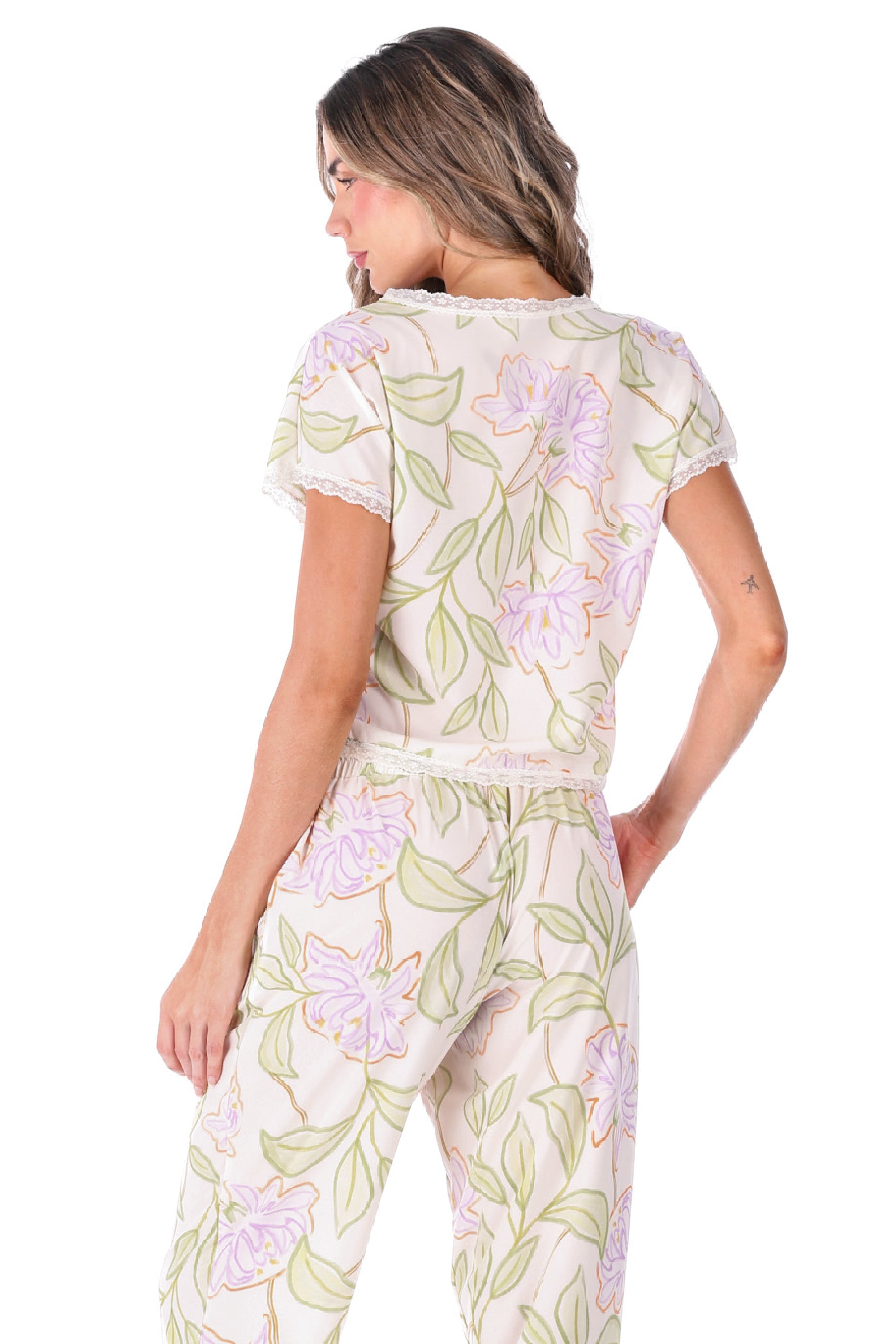 PIJAMA PANTALON ELLIPSE ESTAMPADA ESTAMPADO
