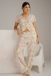 PIJAMA PANTALON ELLIPSE ESTAMPADA ESTAMPADO