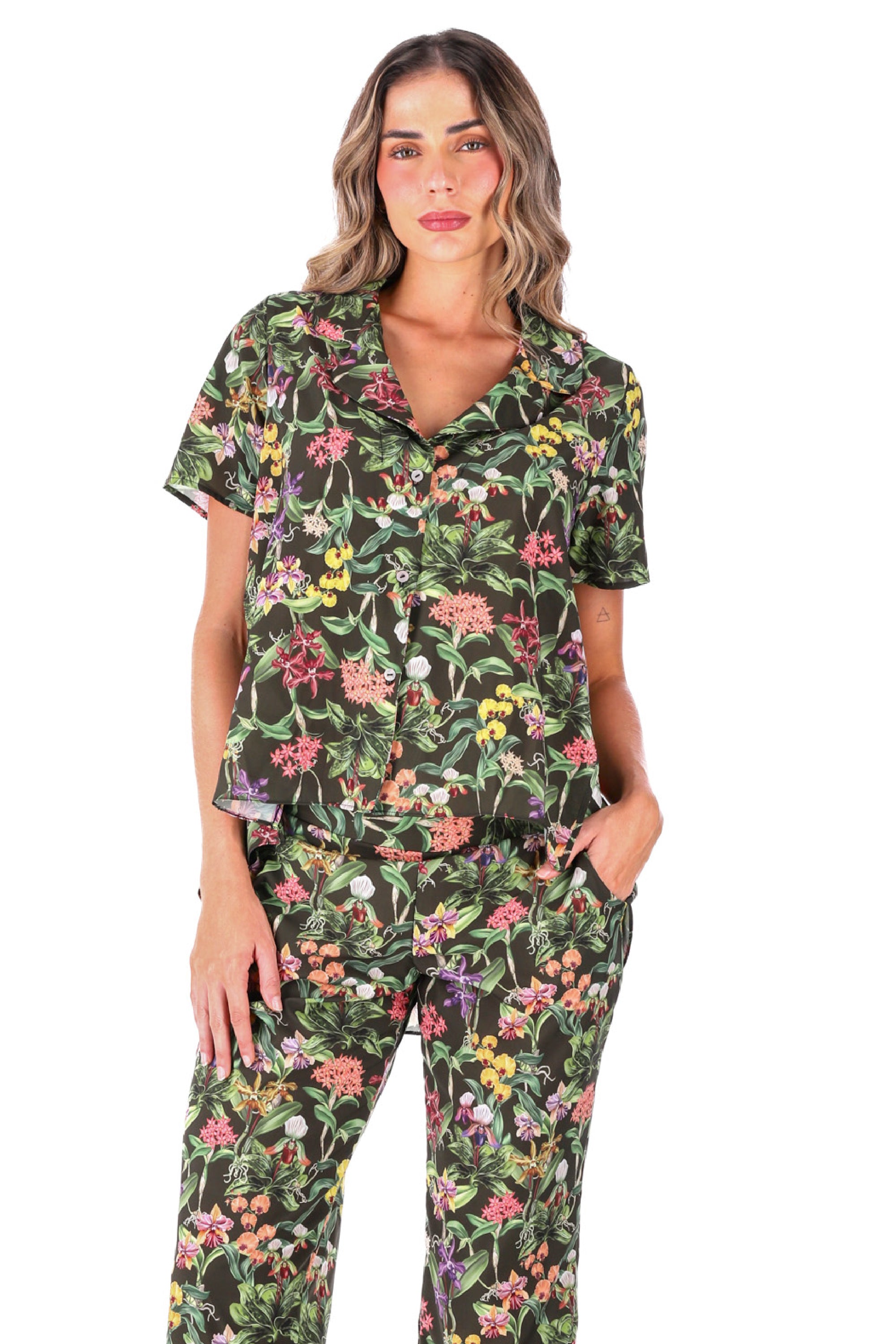 PIJAMA PANTALON ELLIPSE ESTAMPADA ESTAMPADO