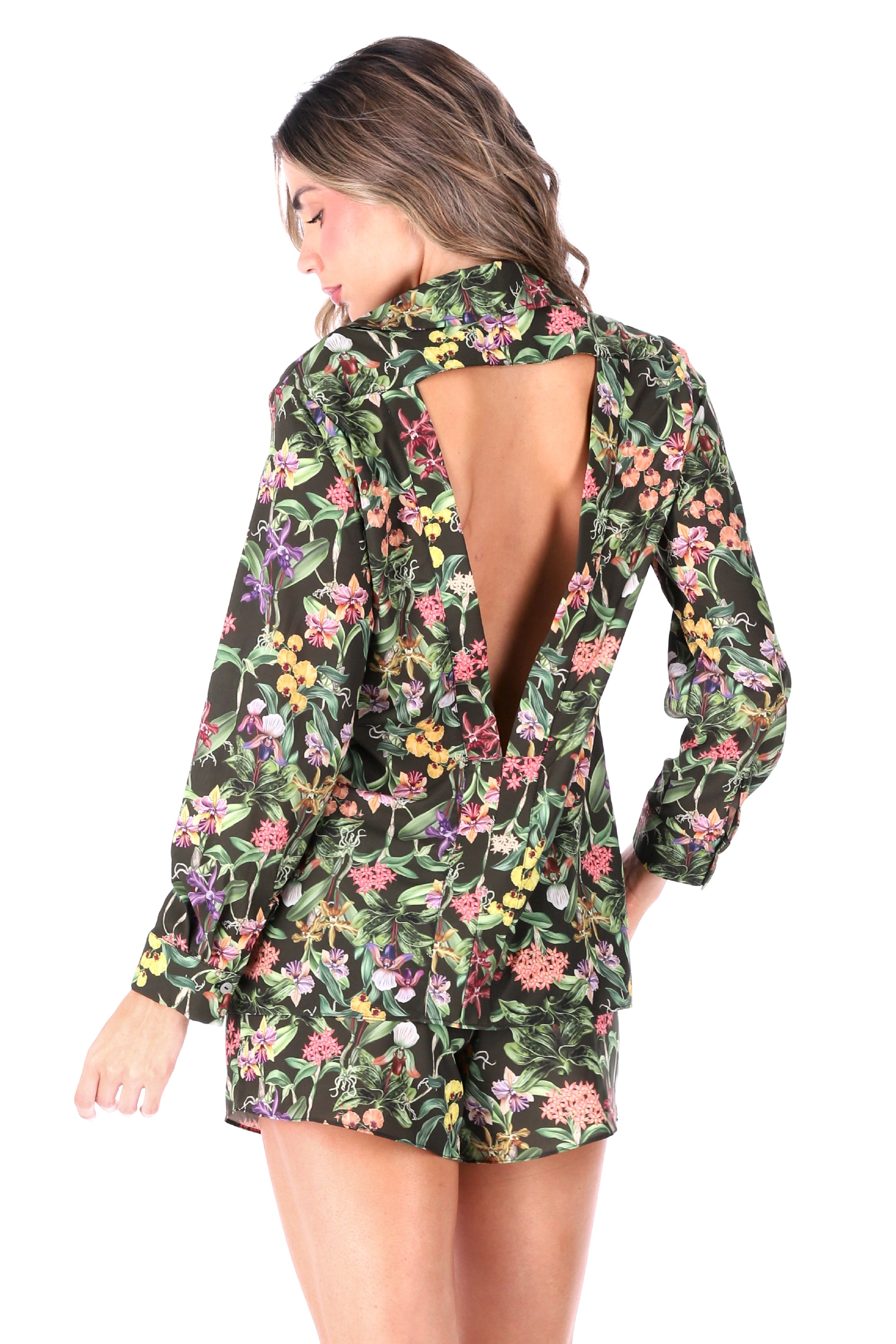 PIJAMA SHORT ELLIPSE ESTAMPADA ESTAMPADO