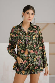 PIJAMA SHORT ELLIPSE ESTAMPADA ESTAMPADO