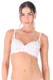 BRA CON ARO ELLIPSE SOÑADORA ESTAMPADO