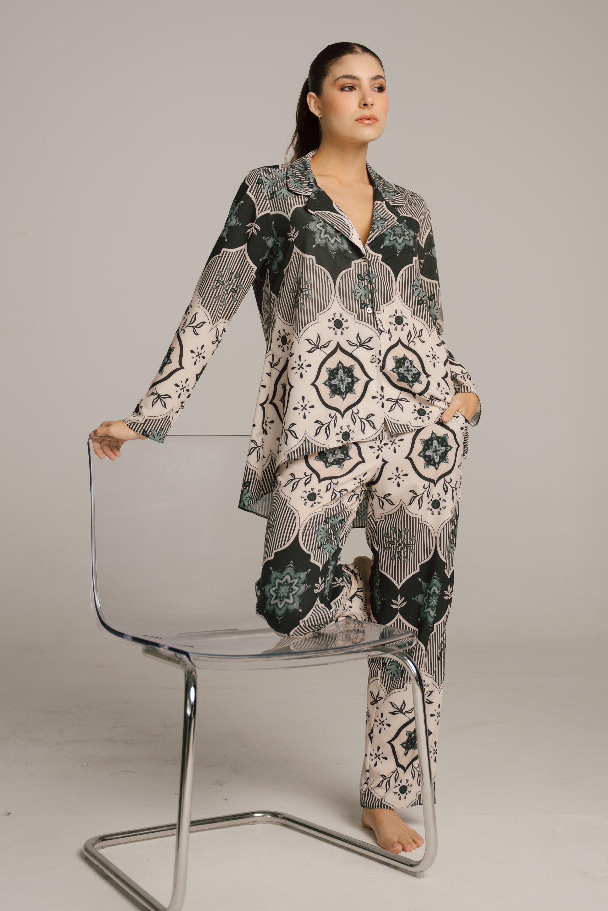 PIJAMA PANTALON ELLIPSE ESTAMPADO
