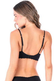 BRA CON ARO ELLIPSE VIBRANTE NEGRO