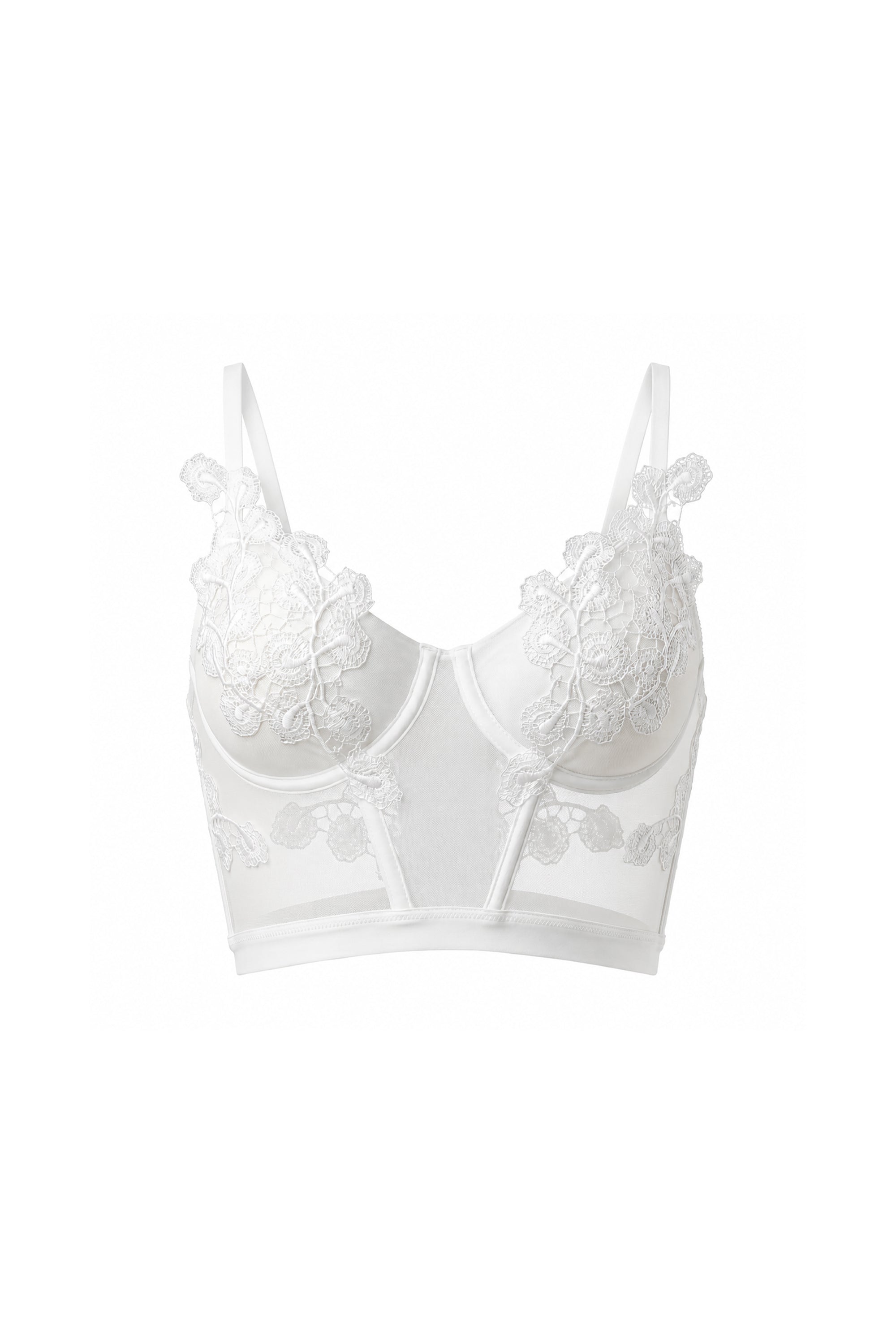BUSTIER ELLIPSE CEREZOS CRUDO