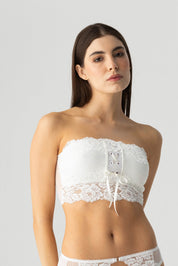 BUSTIER ELLIPSE STRAPLESS RITUAL CRUDO