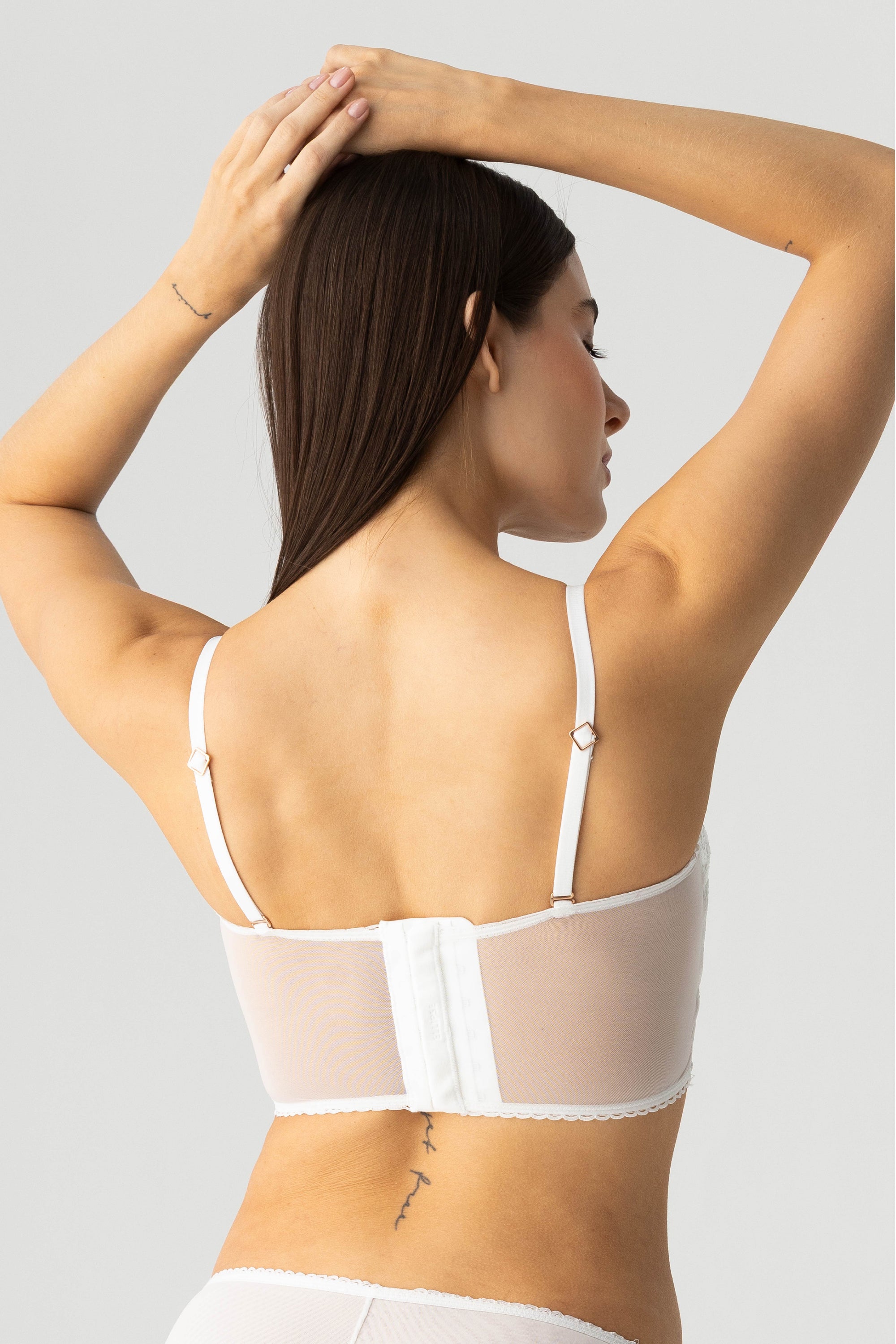 BUSTIER ELLIPSE STRAPLESS RITUAL CRUDO