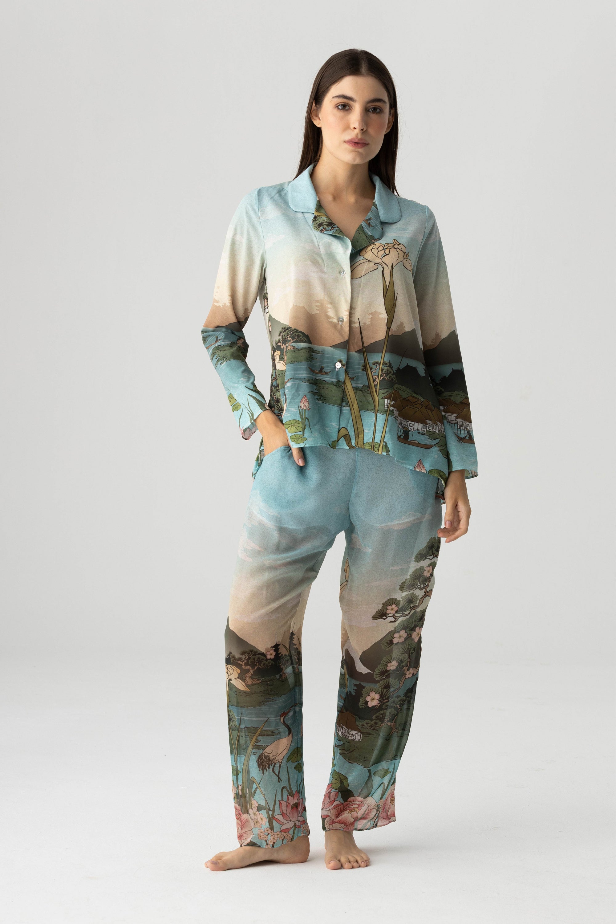 PIJAMA PANTALÓN ELLIPSE RITUAL ESTAMPADO