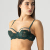 BRASIER ELLIPSE CON ARO RITUAL VERDE BISTRO