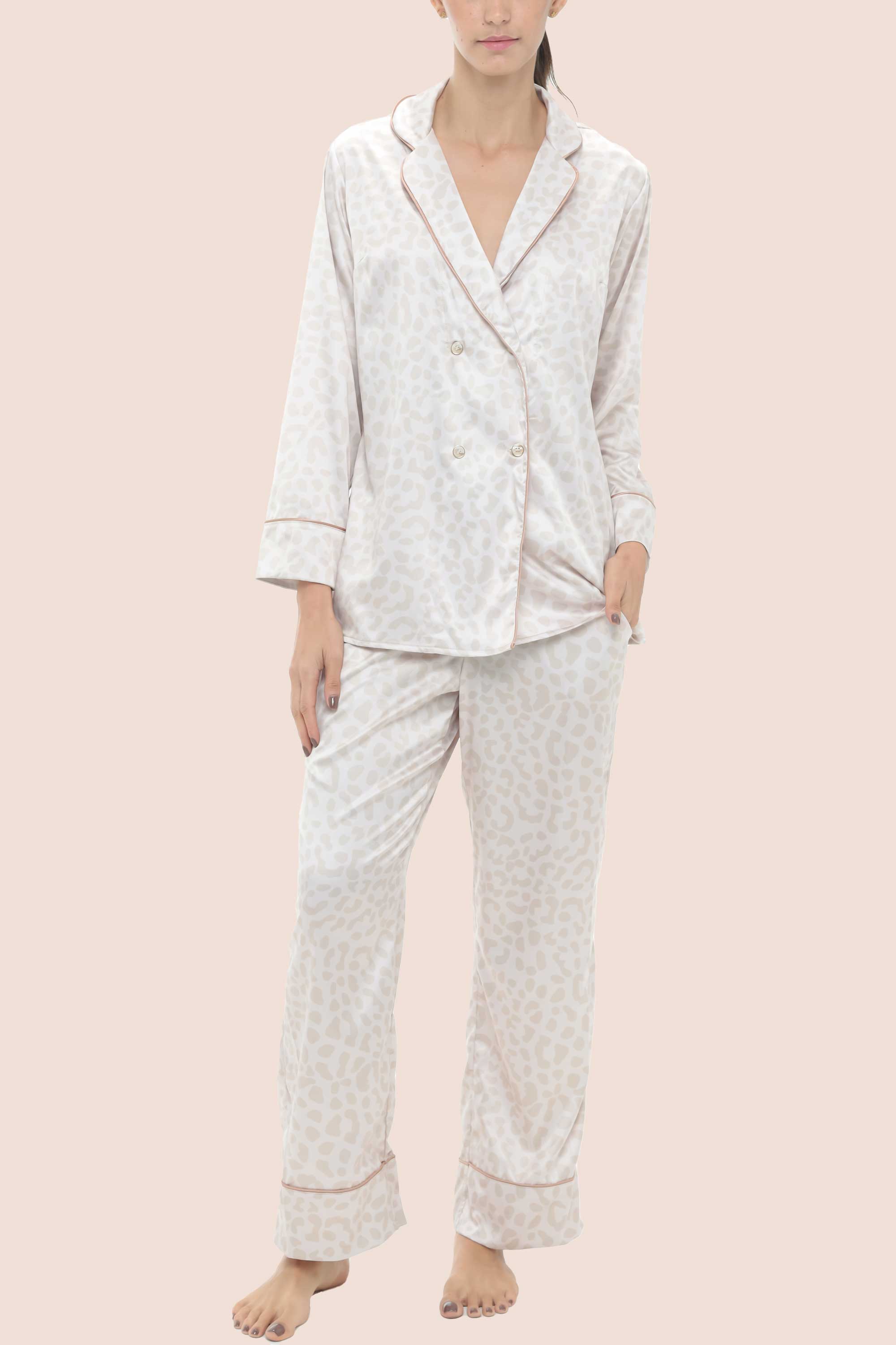 SET PIJAMA PANTALON ESTAMPADO ELLIPSE X LAURA ECHAVARRIA