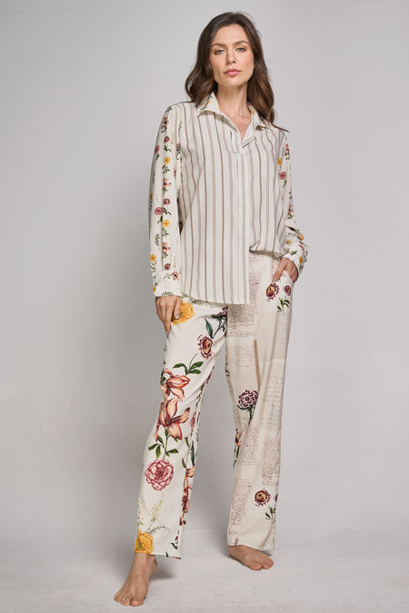 PIJAMA PANTALON ELLIPSE ESTAMPADO