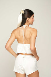 PIJAMA SHORT ELLIPSE BY SARA RESTREPO  CRUDO